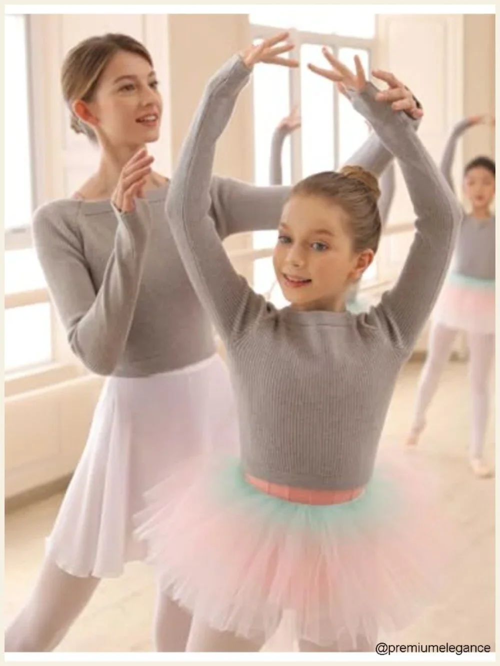 Long Sleeve Boat Neck Dance Sweater Pullover with Thumb Hole